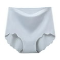 thumbnail image 1 of Annhoo Seamless Underwear for Women Casual High Waisted Full Coverage Panties Comfy Breathable No Show Briefs, 1 of 9