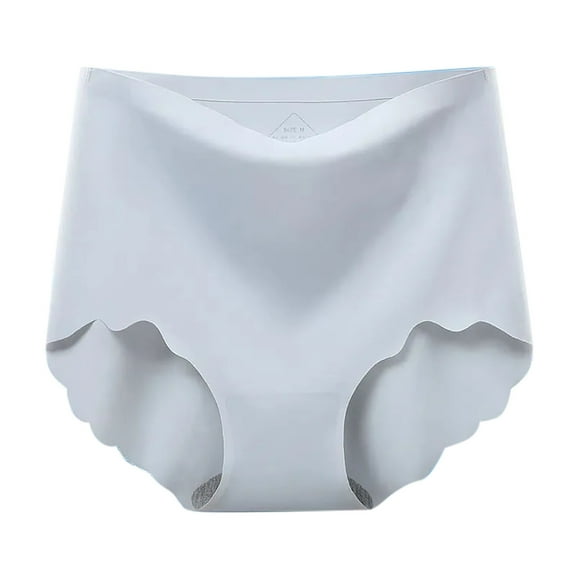 Annhoo Seamless Underwear for Women Casual High Waisted Full Coverage Panties Comfy Breathable No Show Briefs