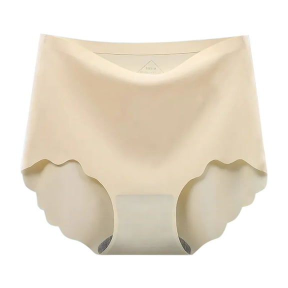 Annhoo Seamless Underwear for Women Casual High Waisted Full Coverage Panties Comfy Breathable No Show Briefs