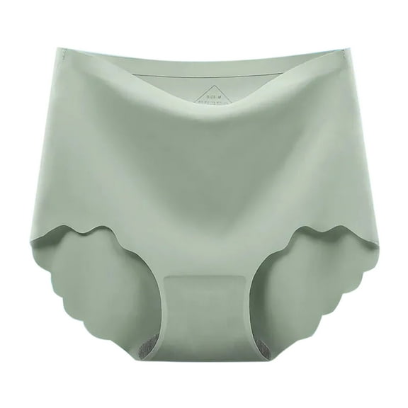 Annhoo Seamless Underwear for Women Casual High Waisted Full Coverage Panties Comfy Breathable No Show Briefs