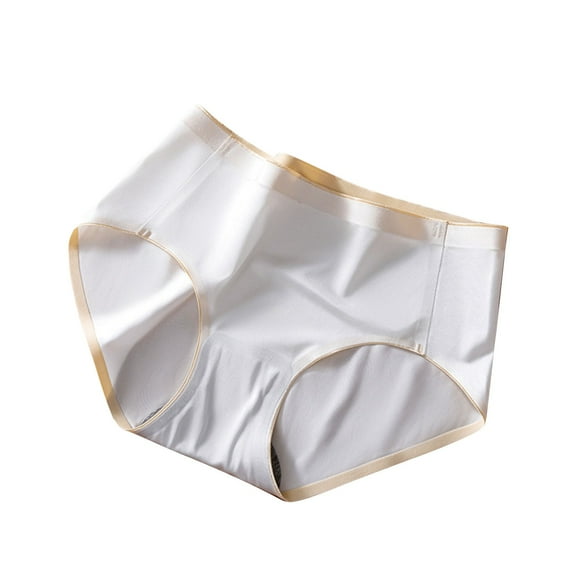 Annhoo Seamless Underwear for Women Casual High Waist Full Coverage Everyday Panties No Show Stretch Briefs