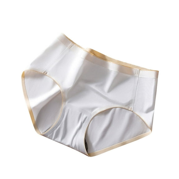 Annhoo Seamless Underwear for Women Casual High Waist Full Coverage Everyday Panties No Show Stretch Briefs