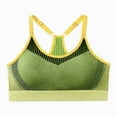 thumbnail image 1 of Annhoo Sports Bras for Women Adjustable Straps Supportive Comfortable Seamless Gathering Fixed Cup Gym Workout Bras, 1 of 8