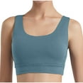 thumbnail image 1 of Annhoo Sports Bras for Women High Impact Wirefree Racerback Bras Plus Size Breathable Running Yoga Underwear, 1 of 4