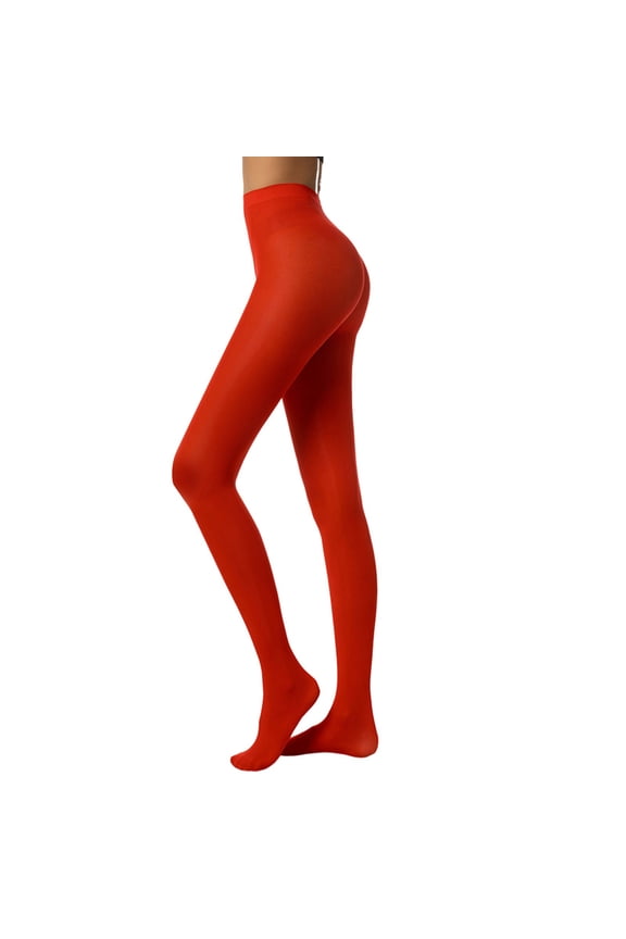 Tights for Women Seamless High Waisted Translucent Footed Pantyhose Solid Color Soft Butt Lifting Leggings