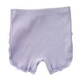 thumbnail image 1 of Annhoo Toddler Baby Girls Shorts Trendy Lace Trim Elastic Waist Knitted Undershorts Children's Short Leggings, 1 of 6