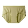 thumbnail image 1 of Annhoo Underwear for Women Mid Waist Full Coverage Stretch Briefs Soft Solid Color Comfy Knitted Panties, 1 of 2