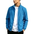 thumbnail image 1 of Annhoo Windbreaker Jackets for Boys Collar Long Sleeve Lightweight Full Zip Breathable Outdoor Gym Coats, 1 of 9