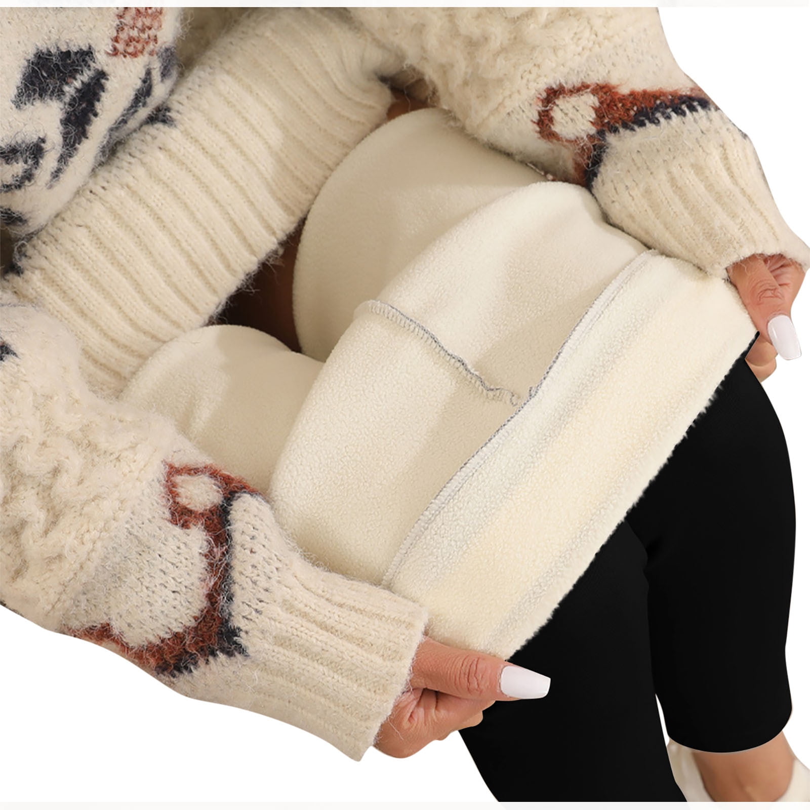Fleece Warm Legging Pantyhose