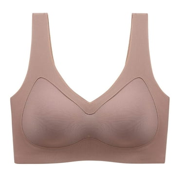 Annhoo Wireless Bras for Women Seamless Full Coverage Liftup Underwear Soft Comfort Supportive Bralettes