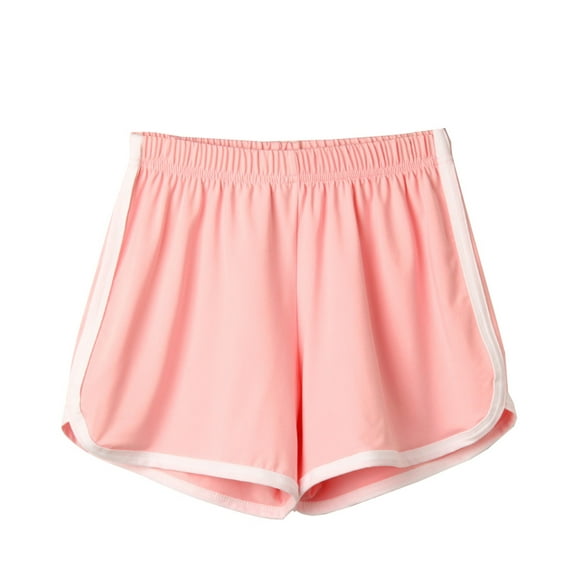 Annhoo Women's Workout Shorts Soild Color Casual Athletic Elastic Comfy Tennis Gym Running Beathable Summer Pants