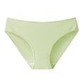 thumbnail image 1 of Annhoo Womens Cotton Briefs Casual Breathable Mid Waisted Everyday Panties Comfy Full Coverage Leisure Underwear, 1 of 2