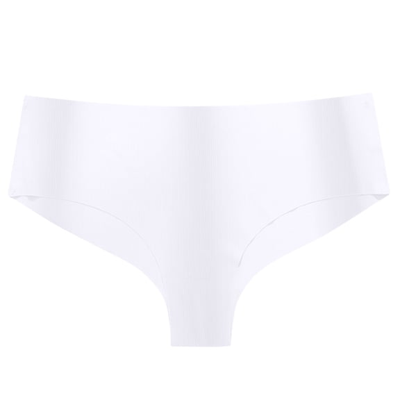Annhoo Womens Seamless Underwear Solid Low Rise G-String Panties Casual Breathable No Show Bikini Briefs