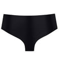 thumbnail image 1 of Annhoo Womens Seamless Underwear Solid Low Rise G-String Panties Casual Breathable No Show Bikini Briefs, 1 of 5