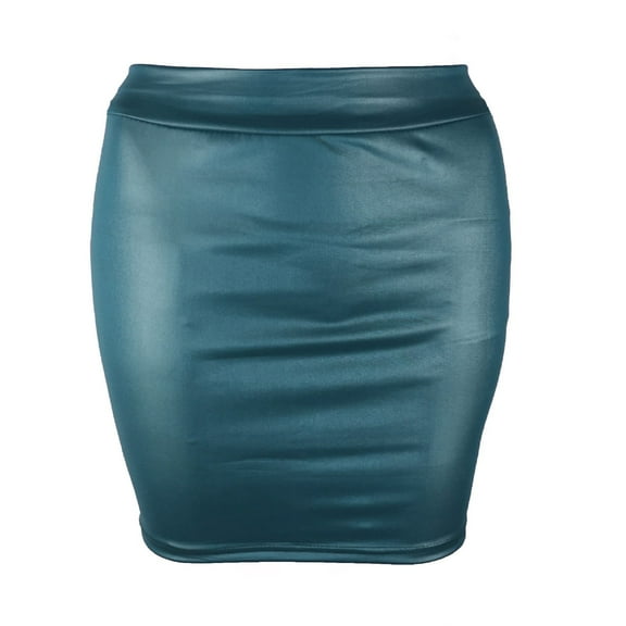 Annhoo Womens Skirts High Waist Ruched Bodycon Short Skirt Plus Size Fashion Wrap Elegant Office Work Mini Skirts