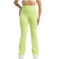thumbnail image 1 of Annhoo Yoga Pants Women High Waisted Bell Bottom Leggings Casual Workout Sports Flare Trousers with Pockets, 1 of 7