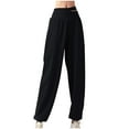 thumbnail image 1 of Annhoo Yoga Pants for Women High Waisted Comfy Lounge Sports Trousers Fall Lightweight Runnning Pants, 1 of 4