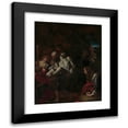thumbnail image 1 of Annibale Carracci 12x14 Black Modern Framed Museum Art Print Titled - The Burial of Christ (1595), 1 of 5