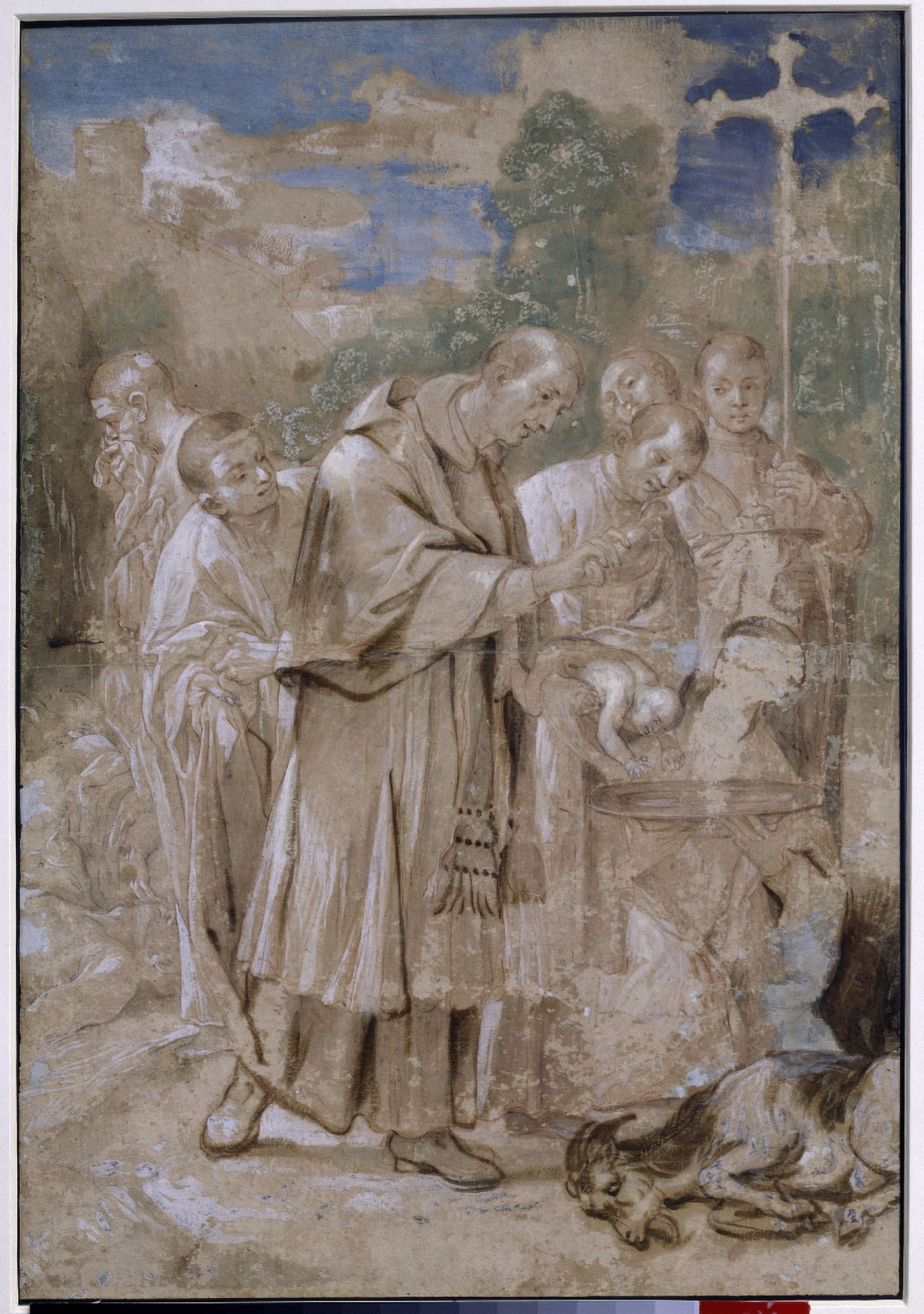 Annibale Carracci (1560-1609) Italian School Canvas Art -  (24 x 36)