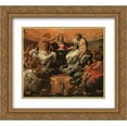thumbnail image 1 of Annibale Carracci 2x Matted 22x20 Gold Ornate Framed Art Print 'The coronation of the Virgin', 1 of 2