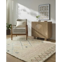 BoutiqueRugs Annica Bohemian, Transitional Area Rug - Beige, Mustard, Blush - 2' x 3'