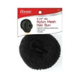 thumbnail image 1 of Annie 3 1/2" Hair Bun Donut type Nylon Mesh Foam Black,Pack of 3, 1 of 1