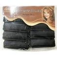 Annie 3/4" Medium Satin Foam Hair Rollers 10 Pcs.