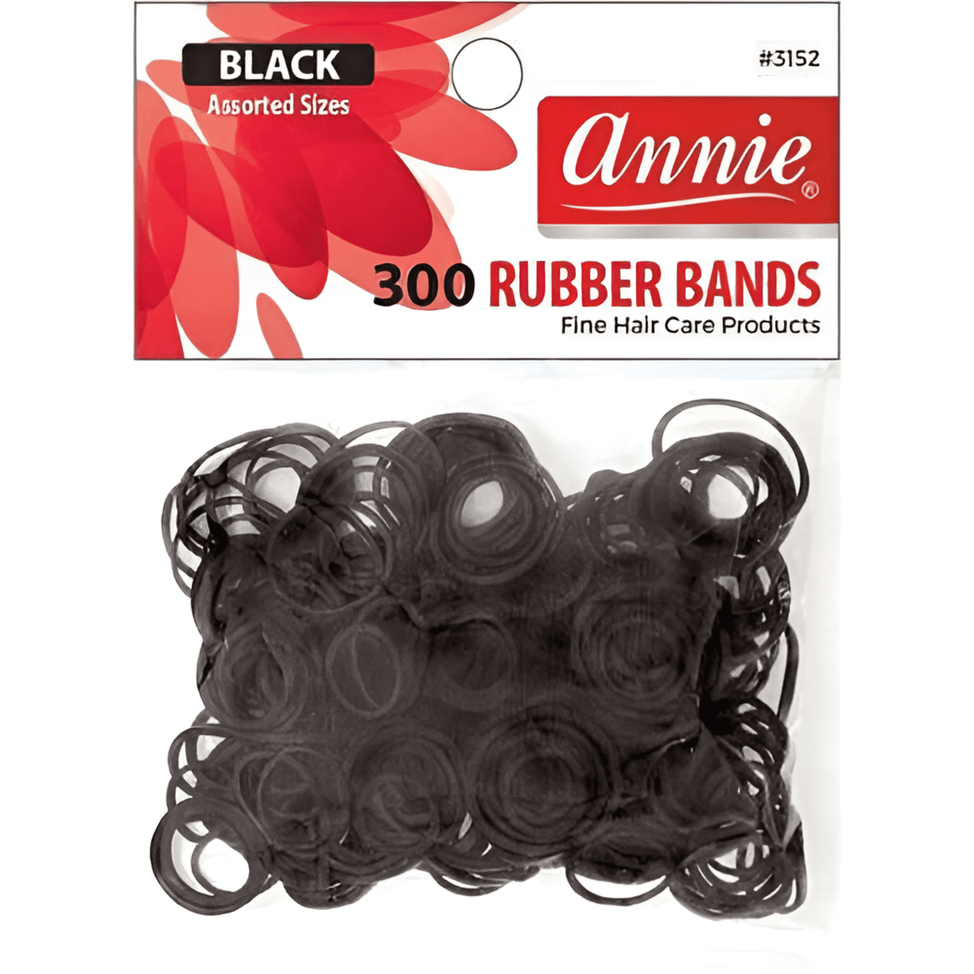 Annie 300 Rubber Bands Assorted Sized 3152