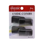 Annie 4 Side Combs Small, Pack of 1, 6 Packs