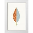 thumbnail image 1 of Annie Bailey Art 17x24 White Modern Wood Framed Museum Art Print Titled - Mid Mod Leaf No. 2, 1 of 4