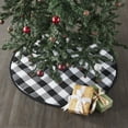 thumbnail image 1 of Annie Black Check Tree Skirt 36, 1 of 4