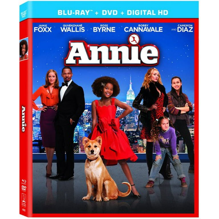 Annie (Blu-ray + DVD), Sony Pictures, Comedy - Walmart.com