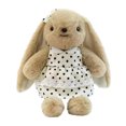 thumbnail image 1 of Annie Bunny Plush Toy, Stuffed Rabbit Soft Stuffed Animal with Long Floppy Ears, White Polka Dot Dress, Cute Bow & Ultra-Soft Plush Material - Cuddly Plushie for Kids, Girls, Bedroom Decor, Playtime,, 1 of 3