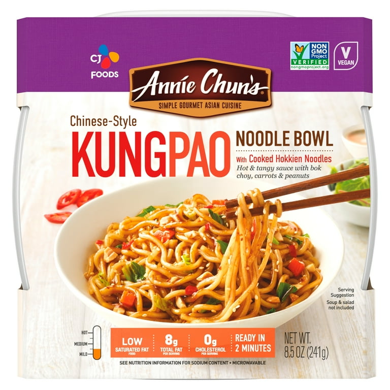 Annie Chun's Chinese-Style Kung Pao Noodle Bowl, oz, Hokkien