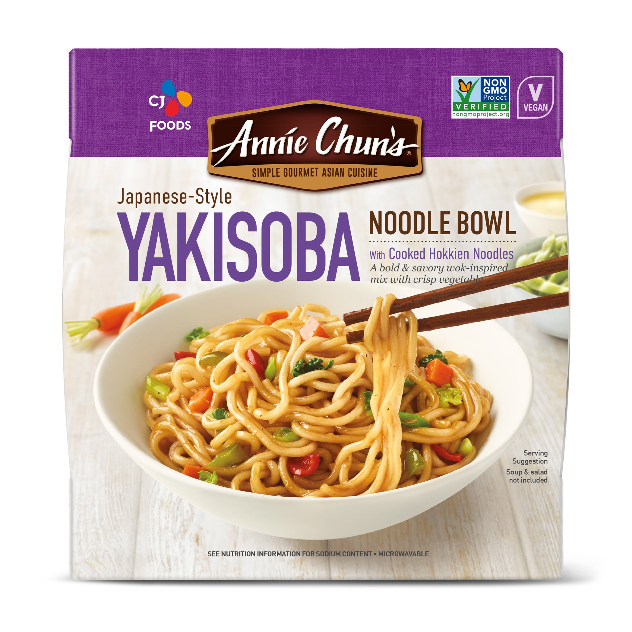 Annie Chun's Japanese Style Yakisoba Noodle Bowl, 7.9 oz