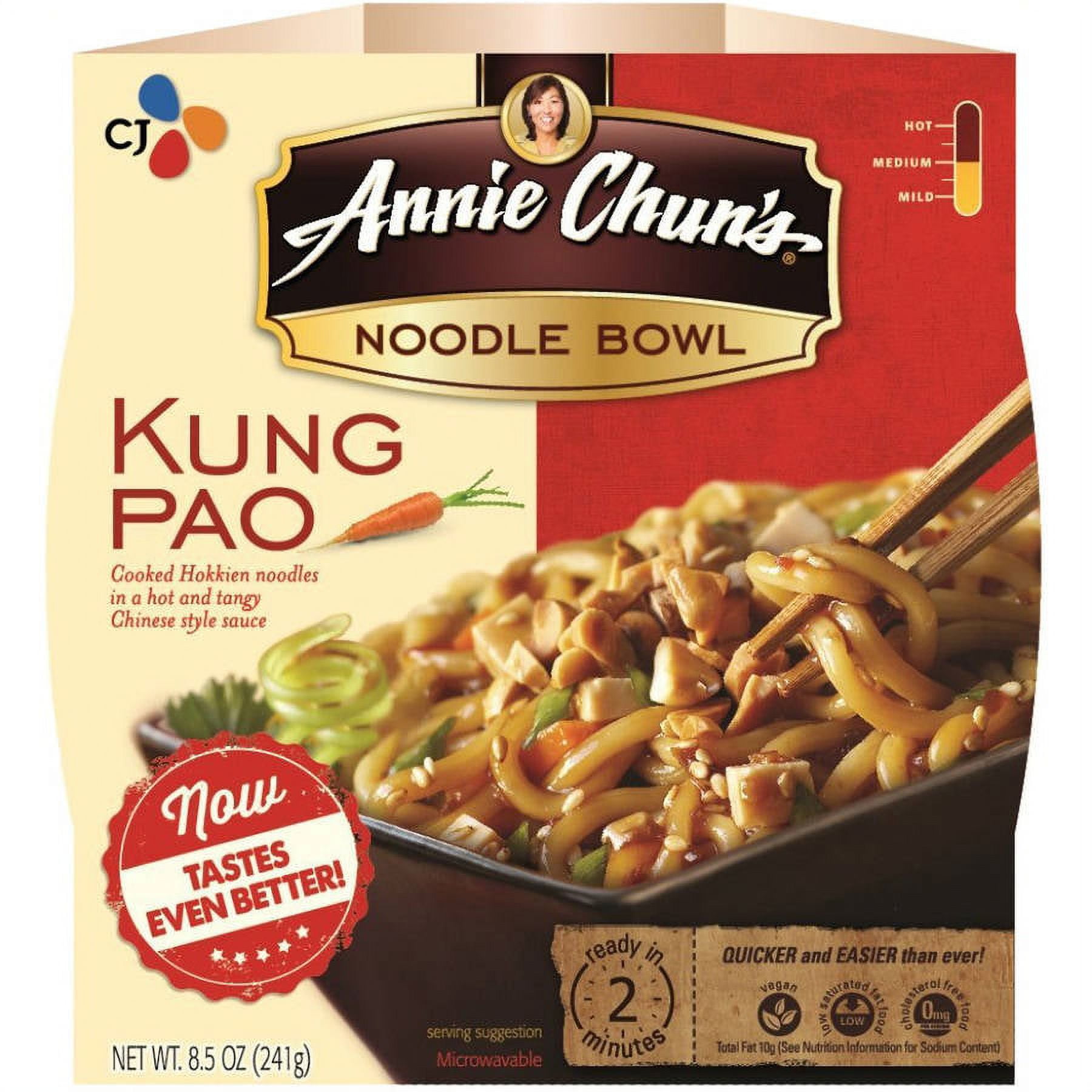 Annie Chun's Microwavable Noodle Bowl, (Pack of 6), Multiple Flavors and Bowl Sizes Available
