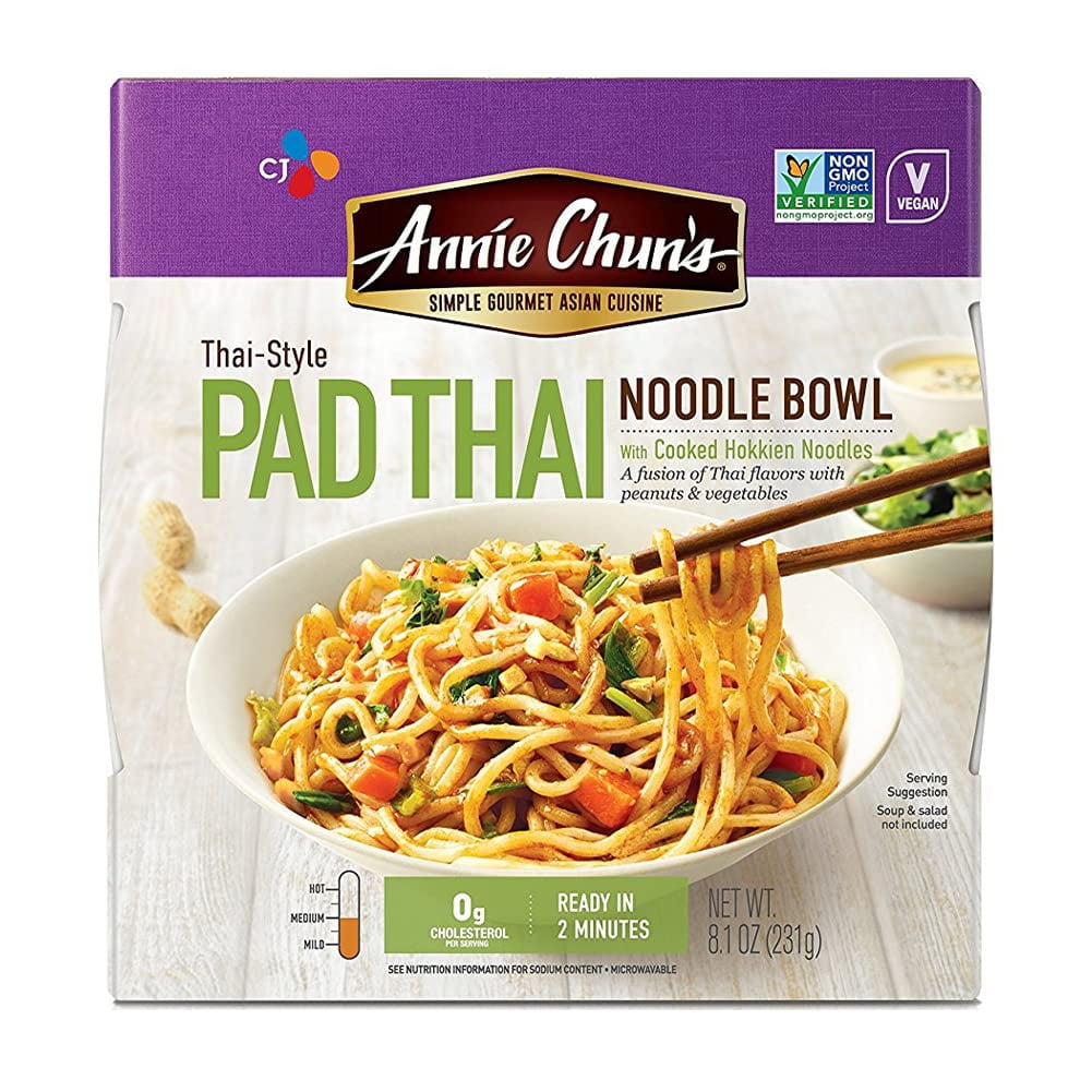 Annie Chuns Noodle Bowl Pad Thai 8.1 oz Pack of 4