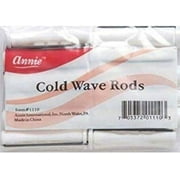 Annie Cold Wave Rods 7/16" Short White