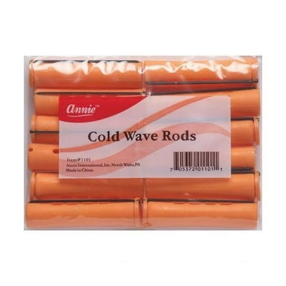 Annie Cold Wave Rods, Orange, 12/PK, Pack of 1, 24 Packs