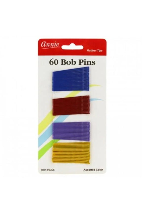 Annie Color Bob Pins 2" 60 Count