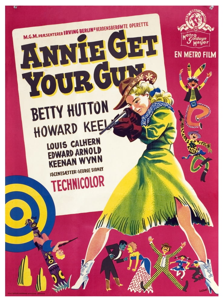 Annie Get Your Gun Canvas Art - (24 x 36)
