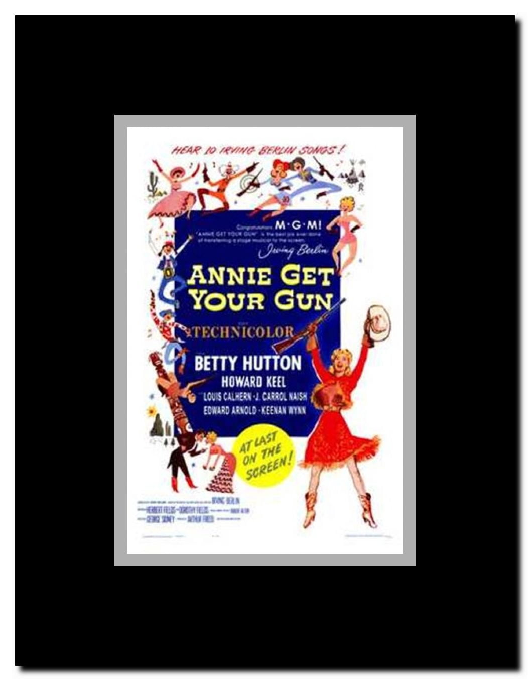 Annie Get Your Gun Framed Movie Poster