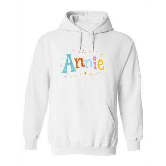 Annie Girl Name Hoodie Women -Image by Shutterstock, Female x-Large