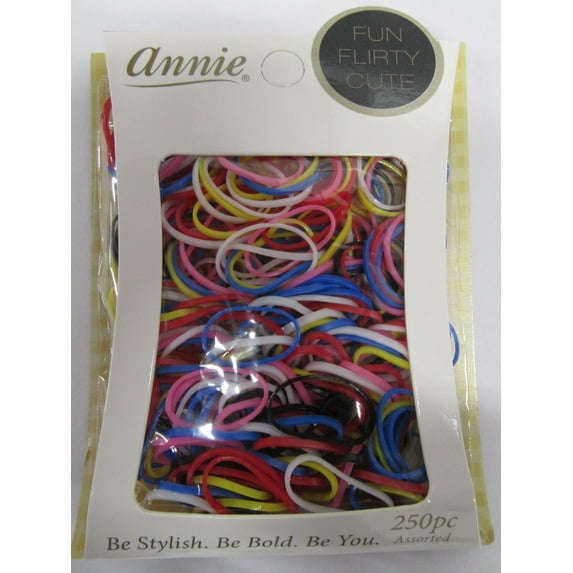 Annie HAIR ELASTICS - COLORFUL - #8553