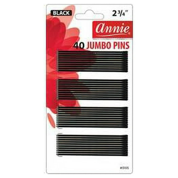 Annie Jumbo Bob 2 3/4" Hair Pins 40 Counts