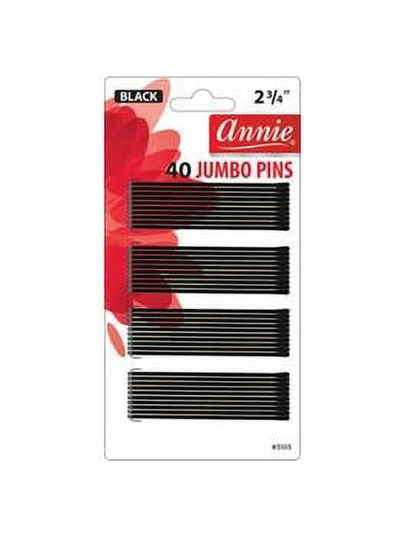 40 Jumbo Pins Black 3103