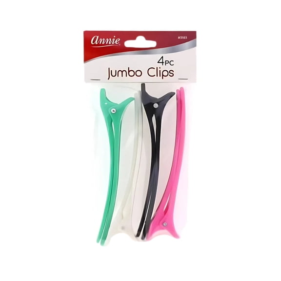 Annie Jumbo Hair Clips 4 Pcs 3183