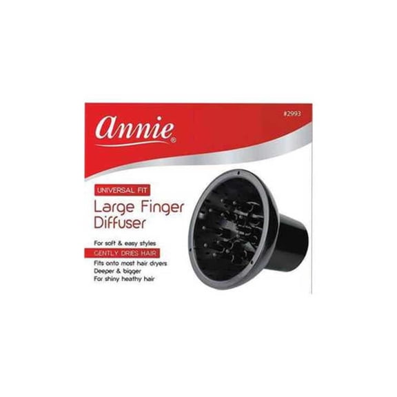 Annie Large Finger Diffuser Black 2993