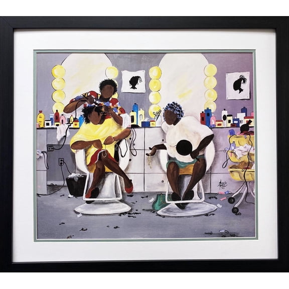 Annie Lee "All that Glitter" NEW FRAMED African American ART Generic