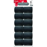 Annie Magnetic Rollers 12 Count Gray 2" #1358